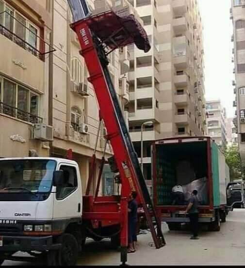 ونش رفع اثاث في مصر القديمة