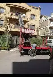 ونش رفع الاثاث في شبين القناطر