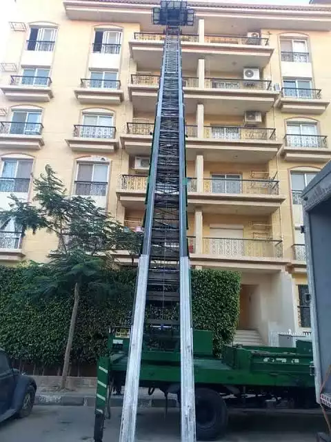 نقل وتنزيل الاثاث بالونش في القصاصين