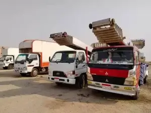 سيارات نقل الموبيليا في بسيون