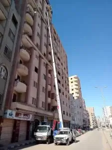 ونش رفع اثاث بدمياط