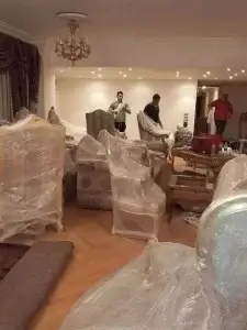تغليف العفش في البحيرة