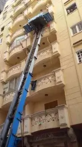 ونش رفع اثاث في عزبة عويس