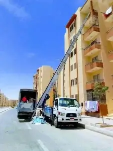 ونش رفع اثاث في عزبة عثمان