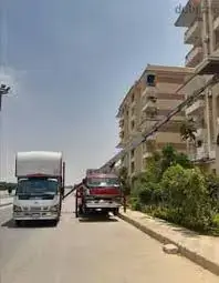 سيارات نقل اثاث في شارع التسعين