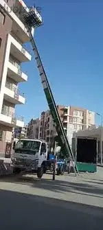 ونش رفع الاثاث في التجمع الاول