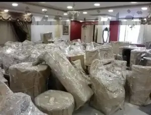 تغليف العفش في حدائق القبة