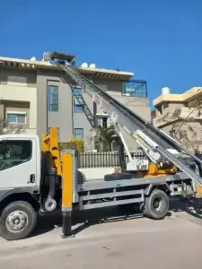 ونش رفع اثاث في ميدان لبنان