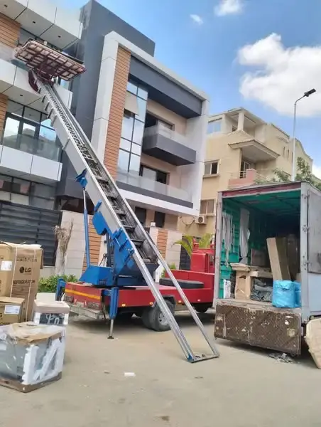 استخدام ونش رفع الأثاث لنقل العفش إلى الأدوار العليا
