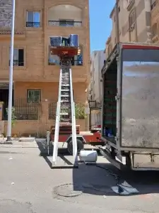 نقل اثاث بالونش المتطور